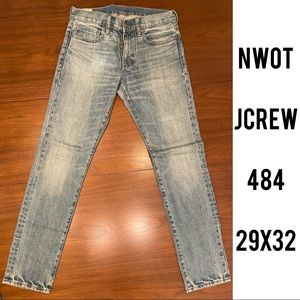 NWOT 29x32 484 Japanese Kaihara J.Crew Denim Jeans